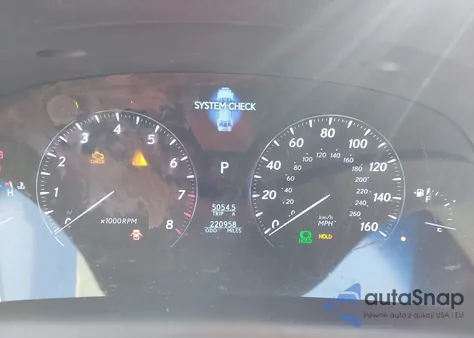 2007 Lexus Ls 460 from USA, damaged, VIN JTHBL46F875019622